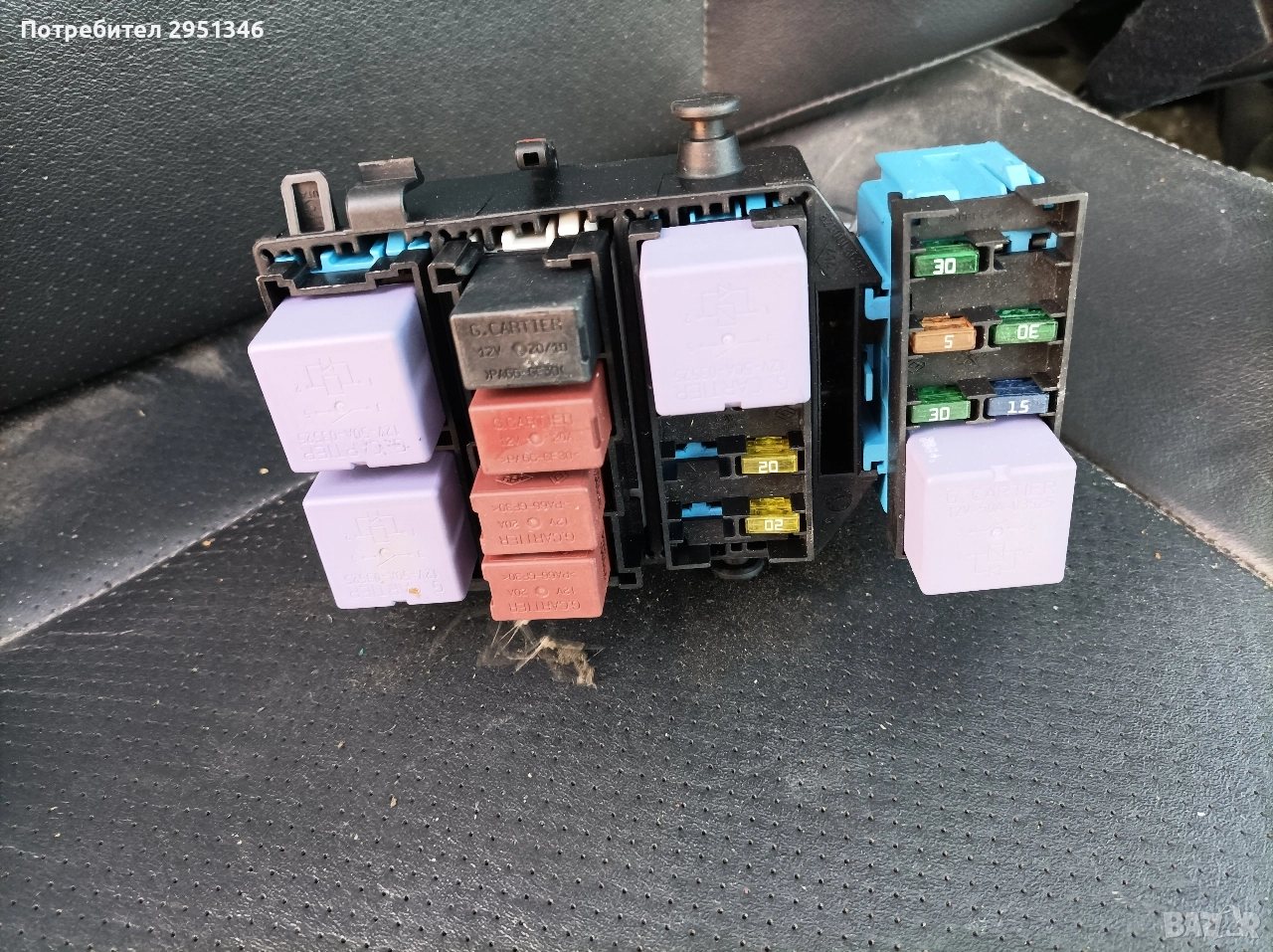 Бушонно табло Рено Еспейс 4 Renault Espace IV 1.9, снимка 1