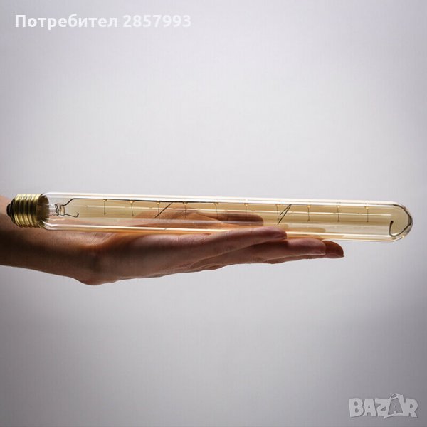 Винтидж Едисон декоративна крушка с нажежаема жичка, снимка 1