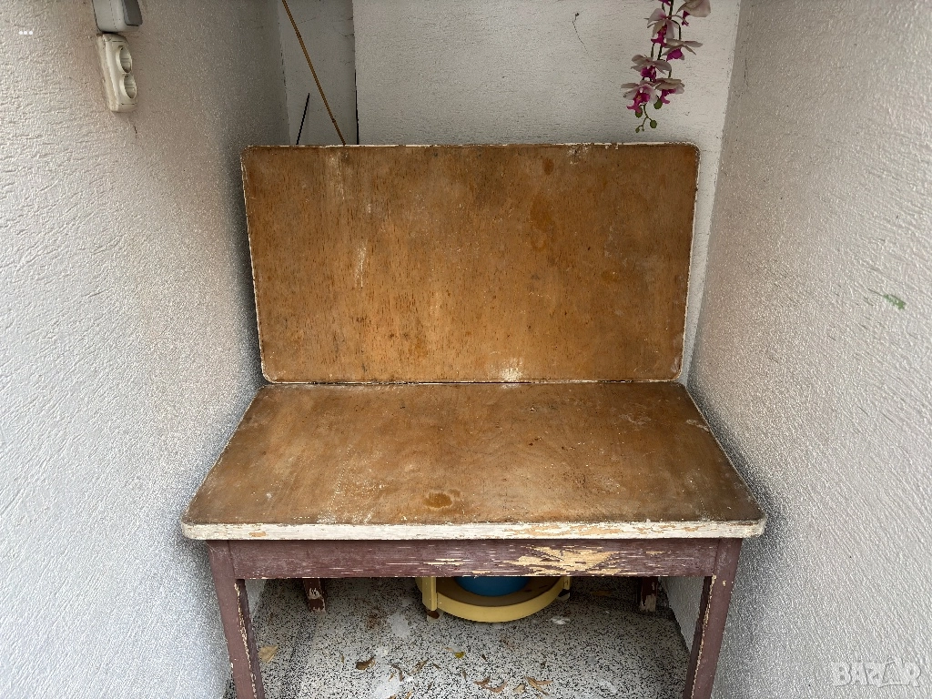 разтегателна, дървена кухненска маса 110/ 60 (120) / h 75, снимка 1