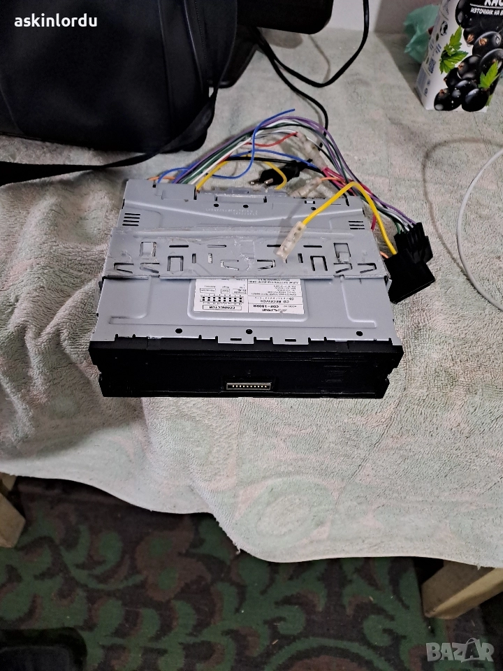 Alpine CDE - 180RR без преден панел 4 х 50 вата като нов, снимка 1