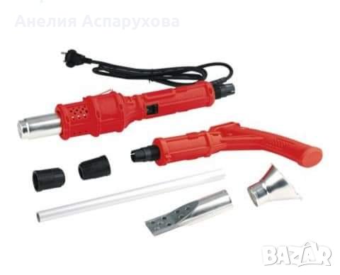 Универсална горелка EASYmaxx - функция 3 в 1 - червена , горелка за плевели , уред с горещ въздух, снимка 1