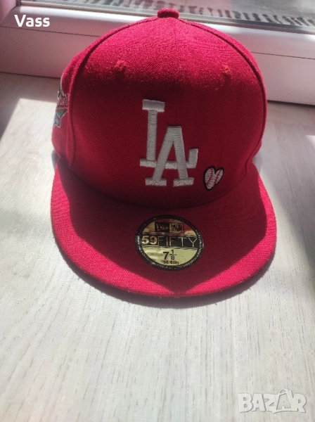La red fitted cap NBA 59fifty , снимка 1