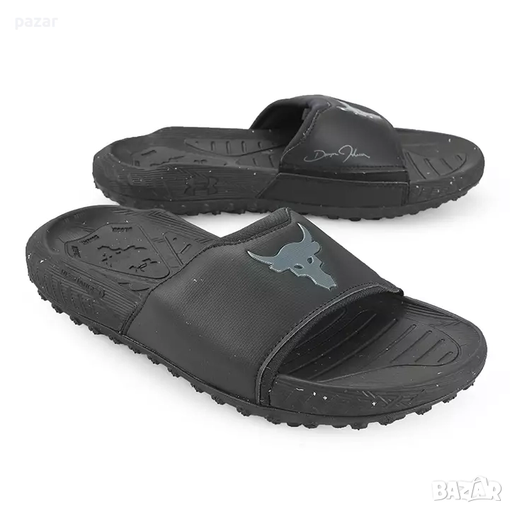 Under Armour U Rock 3 Slide 3026034 Оригинални Спортни Джапанки 45.5-46 30см, снимка 1