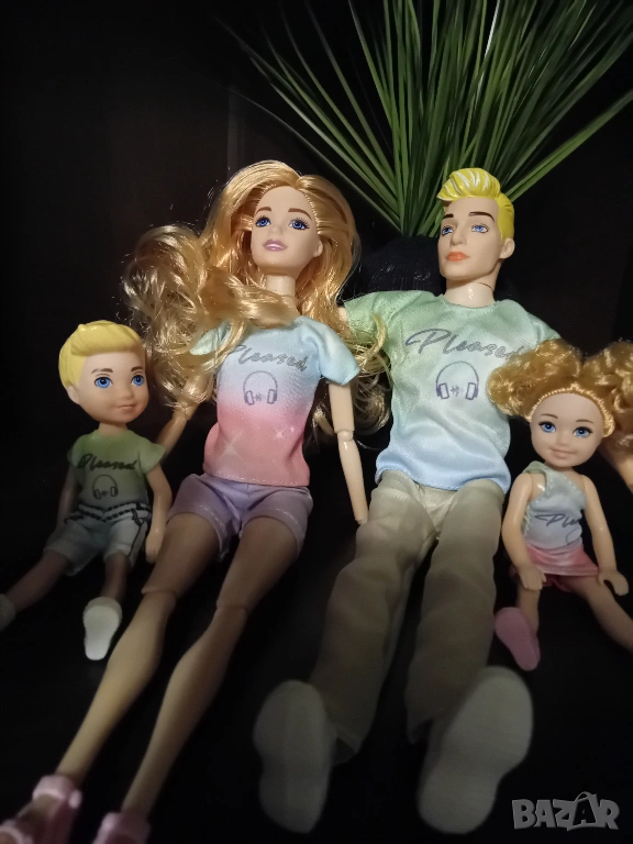 Комплект от 4 бр. кукли тип Барби. Чисто нови., снимка 1