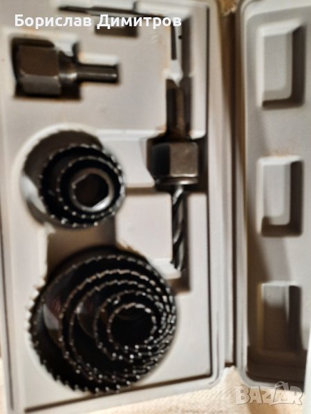 Продавам нов комплект боркорони за дърво 8 бр. от Ф 19,22,28,32,38,44,51и64мм, снимка 1