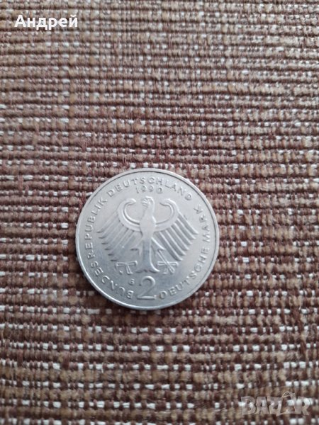 2 Германски марки 1990, снимка 1
