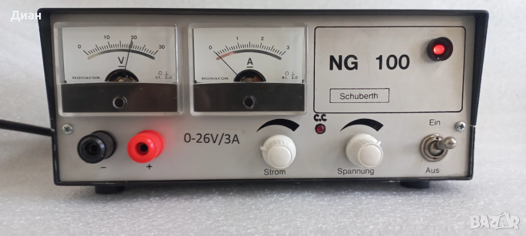Лабораторно захранване NG 100, снимка 1
