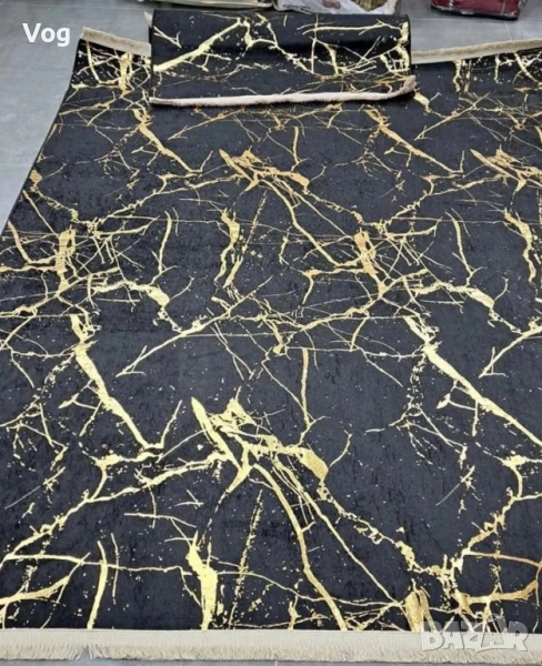 Комплелт килим + 3 пътеки , снимка 1