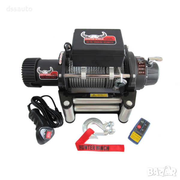 Лебедка HUNTER WINCH P13500 MAGNUM 12V 13500lbs, снимка 1