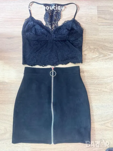 Елегантен сет от пола и топ!, снимка 1