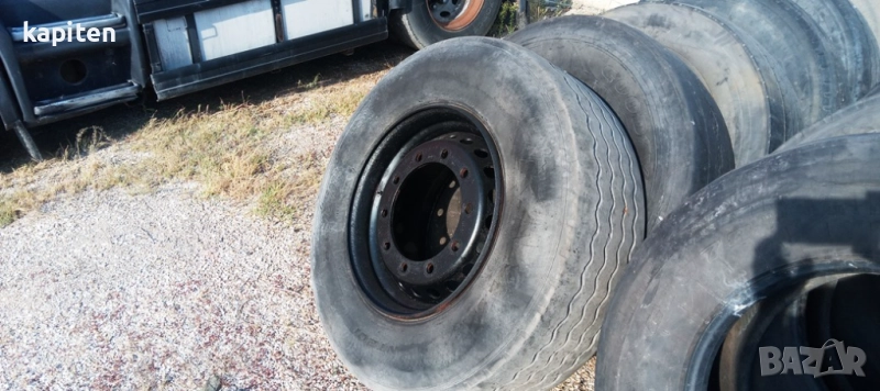 гума с жанта за ремарке 385/65/22.5, снимка 1