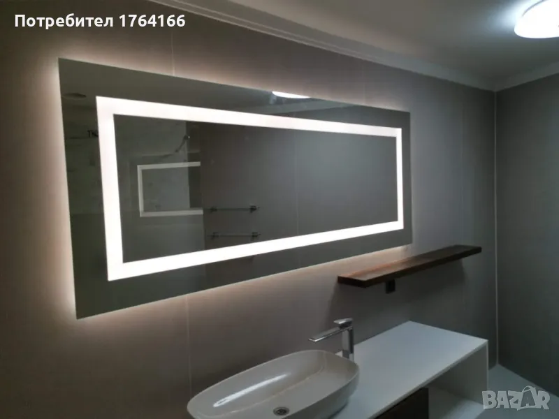 Огледала с лед осветление и размери по поръчка!, снимка 1