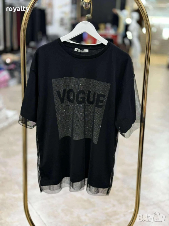 Vogue Черна Дамска Блуза , снимка 1