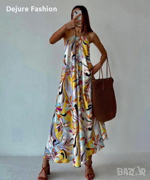 Рокля с гол гръб, снимка 1