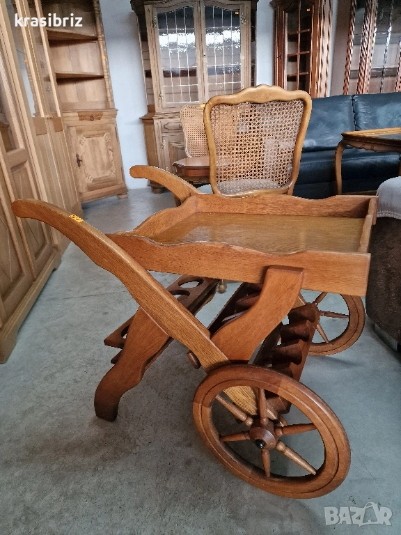 Масивна Количка за Сервиране -внос от ГЕРМАНИЯ! , снимка 1