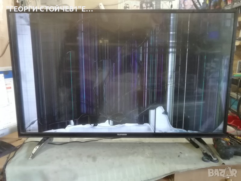 TELEFUNKEN    D43U297N4CW  СЪС СЧУПЕН ДИСПЛЕЙ  , снимка 1