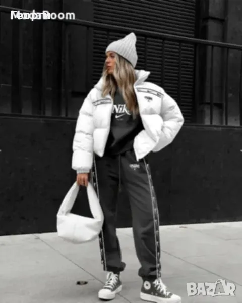 Дамски спортен екип вативан от три части с яке , снимка 1