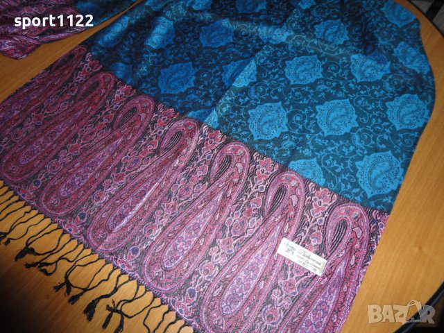 Pashmina/100% кашмир/нов шал, снимка 6 - Шалове - 39605659