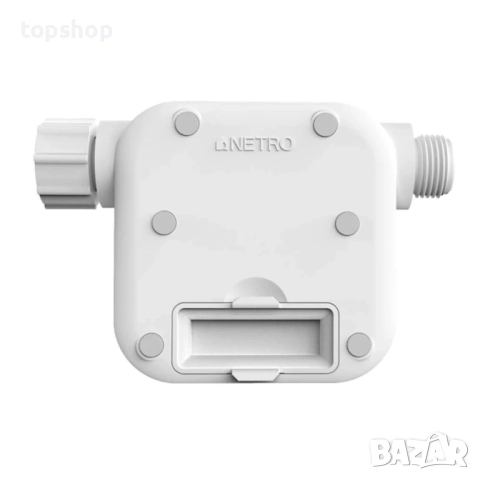 Нов Netro Pixie 1 Smart Hose с таймер за вода с WiFi, приложение соларен, отчитащ времето, бял..., снимка 2 - Напояване - 51637860