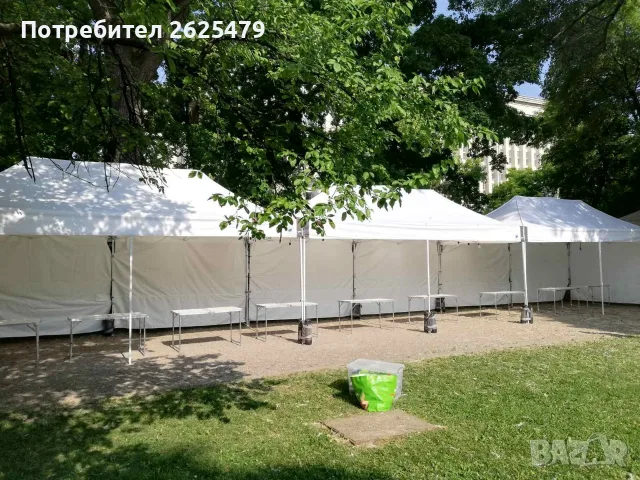 Шатра EZ-UP модел Eclipse 3x6 втора употреба, снимка 6 - Градински мебели, декорация  - 56485822