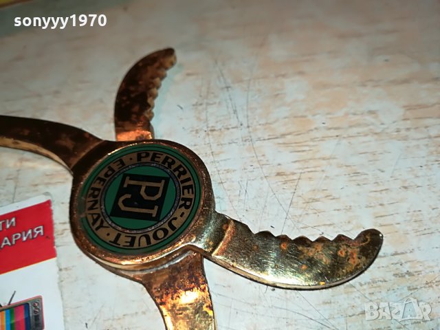 perrier-jouet gold antik-внос france 1008211101, снимка 7 - Антикварни и старинни предмети - 33772576