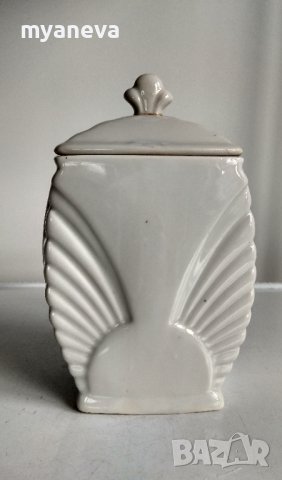 Български, порцеланови кутии за кафе с печат 1959 .  , снимка 7 - Антикварни и старинни предмети - 44263186