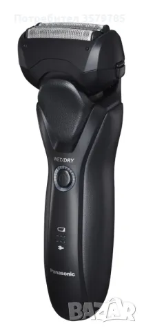 Panasonic ES-RT37 Мокро и сухо акумулаторна електрическа самобръсначка с 3 остриета за мъже 