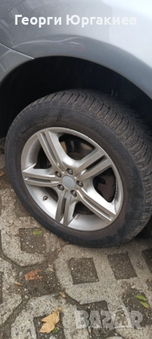 Алуминиеви джанти с гуми 16 цола Субару , снимка 9 - Гуми и джанти - 52090120