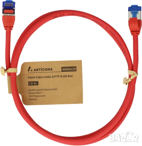 Articona S/FTP Cat 6A Patch кабел 0.25/1/3 м., снимка 3 - Кабели и адаптери - 47893449