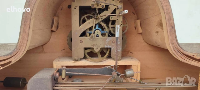 Стар каминен часовник Kienzle, снимка 3 - Антикварни и старинни предмети - 50443397