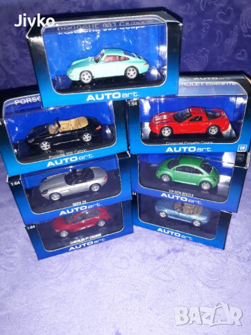 BMW PORSCHE CHEVROLET CHRYSLER VOLKSWAGEN  1.64 AUTOART  , снимка 18 - Колекции - 36920821