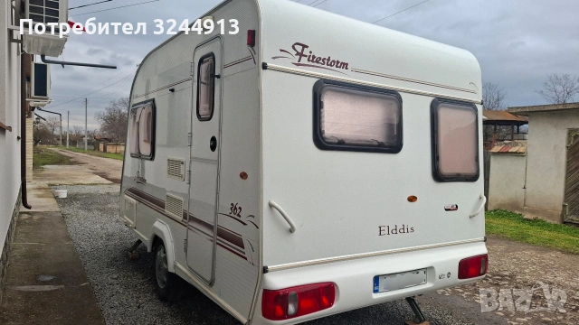 Английска каравана ELDDIS FIRESTORM 362, снимка 2 - Каравани и кемпери - 53931374