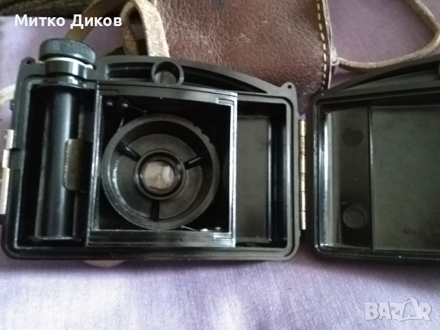 Фотоапарат Пионир Чехословакия от соца от 50-те на 20век калъф естествена кожа, снимка 13 - Антикварни и старинни предмети - 36455088