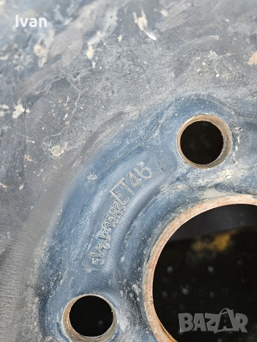 джанти железни гуми , снимка 3 - Гуми и джанти - 53142337