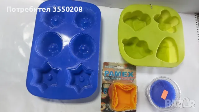 Силиконови формички за печене, нови