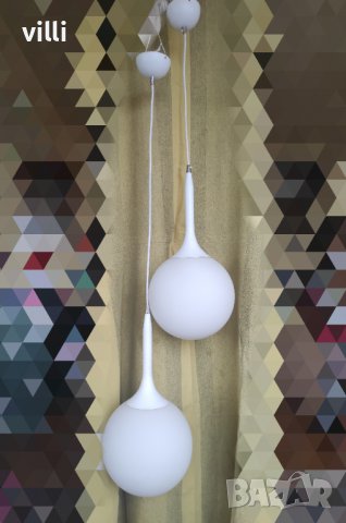 Полилей топка - 2 бр., снимка 8 - Лампи за таван - 39859673