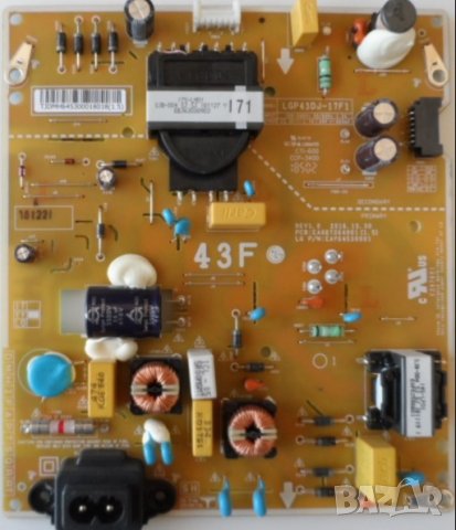 POWER BOARD ,LGP43DJ-17F1,EAX67264001(1.5),EAY64530001, for ,LG 43LK5900PLA, снимка 1 - Части и Платки - 33743406