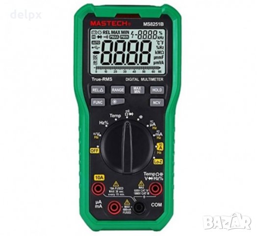 Мултицет MS8251C VAC/VDC | AAC/ADC | OHM | °C | Hz | NCV