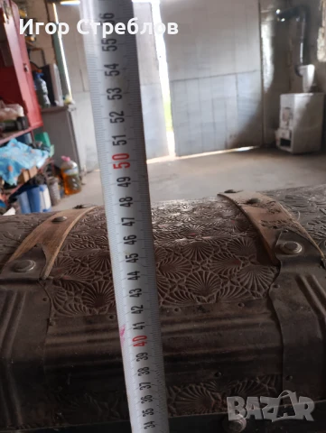 Старинен сандьк, снимка 2 - Антикварни и старинни предмети - 51094117