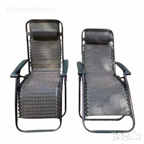 Плажен стол-шезлонг с възглавничка 175x52 см NS6318, снимка 4 - Други - 52183642