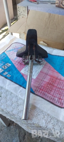 Седалка от велосипед балкан с тръба, снимка 2 - Части за велосипеди - 54290858