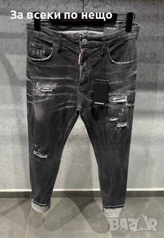 DSQUARED2 Мъжки Дънки С Накъсан Ефект Код Mens P.218, снимка 4 - Дънки - 53921953