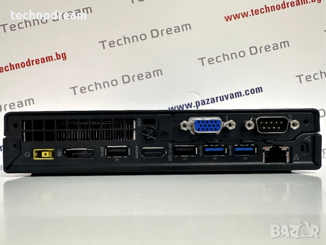 Мини компютър Lenovo ThinkCentre M720q-Intel Core i3-8100T/ 8GB RAM / 256GB SSD, снимка 5 - За дома - 51668459