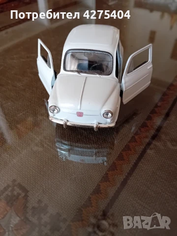 Колекционерска,метална количка welly,seat 600