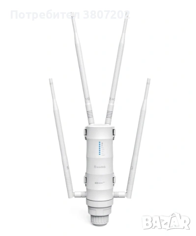 Wavlink 4G LTE AC1200 Високомощен външен Wi-Fi рутер със слот за SIM карта 5G 2.4G, снимка 9 - Други стоки за дома - 53144474