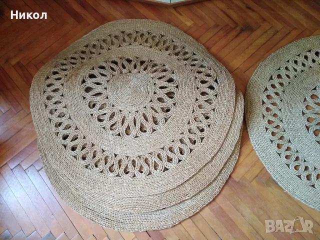 НОВО!Руски плетени подови рогозки, снимка 2 - Декорация за дома - 47774412