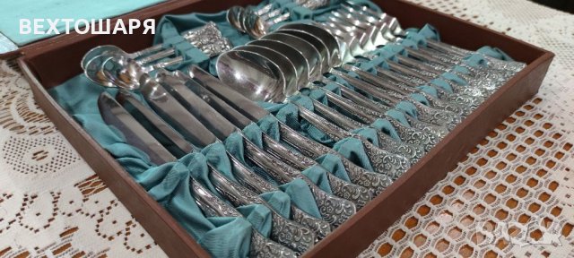 Руски Комплект Прибори за Хранене , снимка 2 - Антикварни и старинни предмети - 38588240