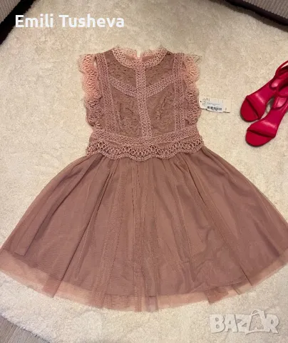 Стилна къса рокля. , снимка 5 - Рокли - 48256570