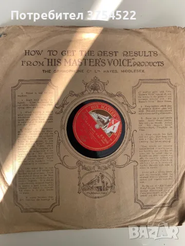 Грамофонни плочи His master voice