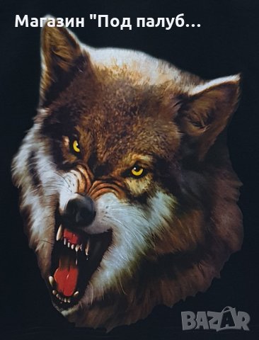 Нова детска тениска с дигитален печат Зъбат вълк, Серия Вълци, снимка 2 - Детски тениски и потници - 29902524